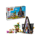 LEGO Despicable Me 4 construction set featuring Gru's Family Mansion, colorful Minions, and playful accessories, perfect for imaginative play.